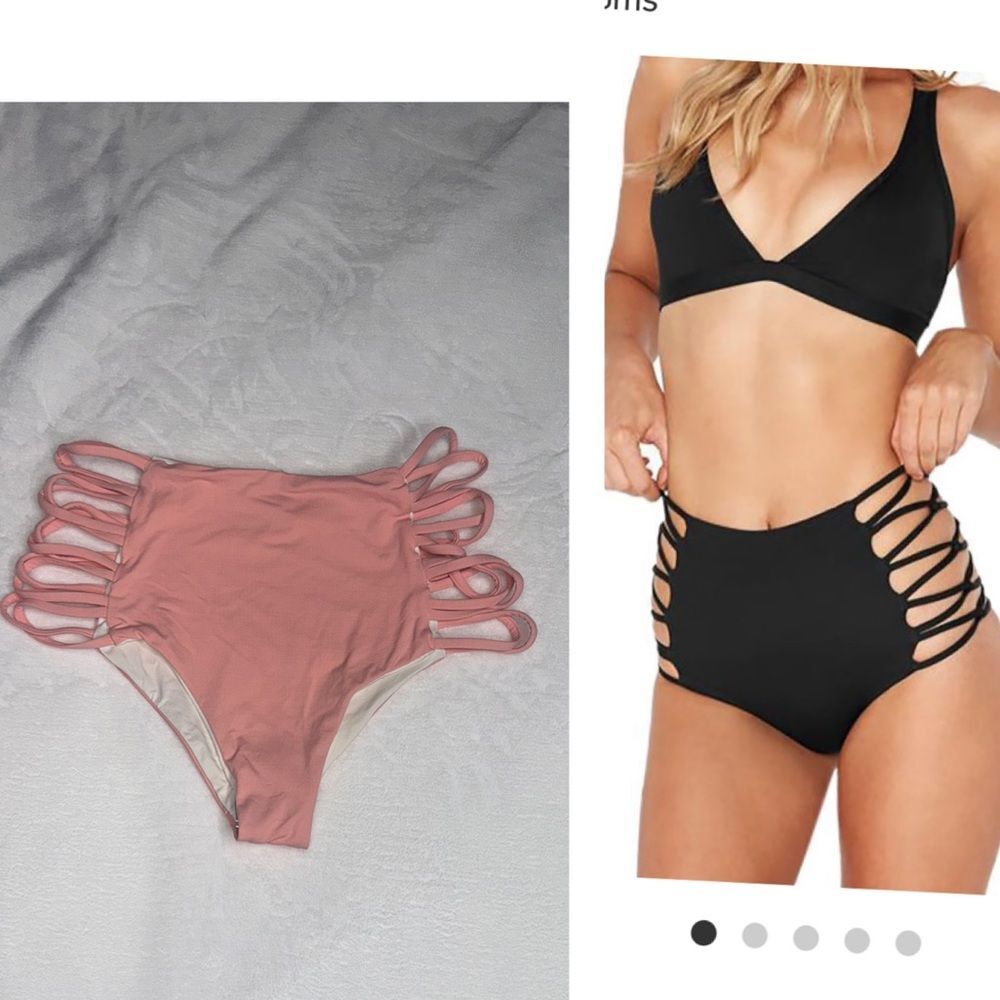 L Space Tripp Bikini Bottom Size Medium